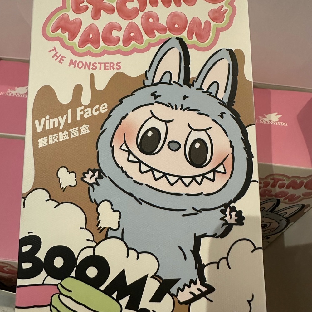 The MONSTERS LABUBU- Exciting Macaron Vinyl Face Blind box